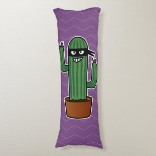 Cactus bandido ninja masked sneaky bandit body cushion