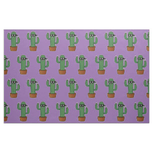 Cactus bandido ninja masked sneaky bandit fabric