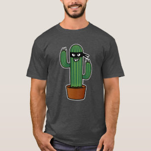 Cactus bandido ninja masked sneaky bandit T-Shirt
