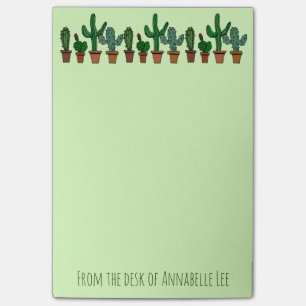 Cactus Banner Post-it Notes