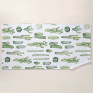 Cactus Beach Towel
