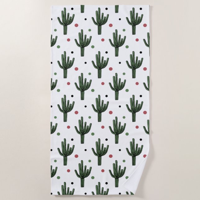 Cactus Beach Towel (Front)