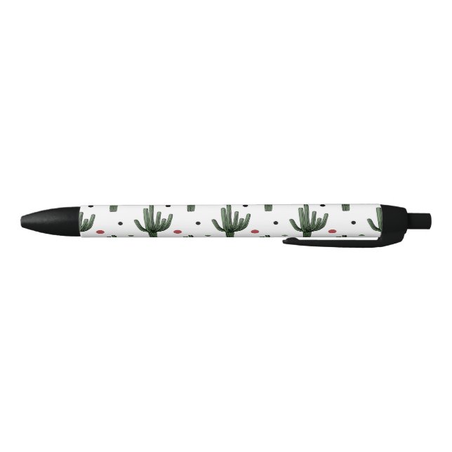 Cactus Black Ink Pen (Bottom)