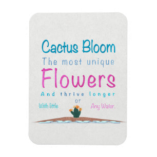 Cactus Bloom The Most Unique Flowers Magnet