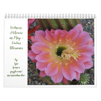 Cactus Blossoms Calendar