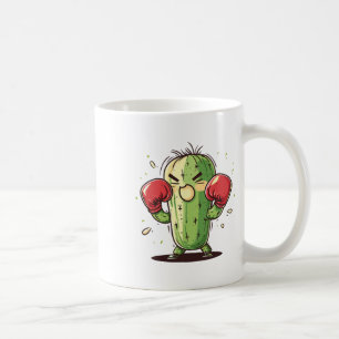 Cactus Boxer Funny Humourous Ly Punch Coffee Mug
