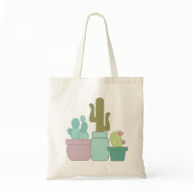 Cactus Budget Tote