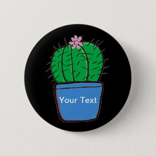 "Cactus" Buttons & Pins For Backpacks