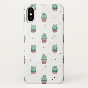 Cactus Cat iPhone X case