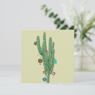 Cactus Christmas Tree Card