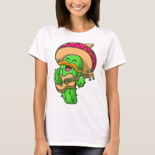 Cactus Cinco De Mayo Mexican Fiesta Kids Boys Girl T-Shirt