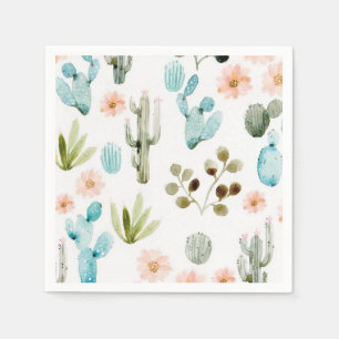 Cactus Cocktail Napkins