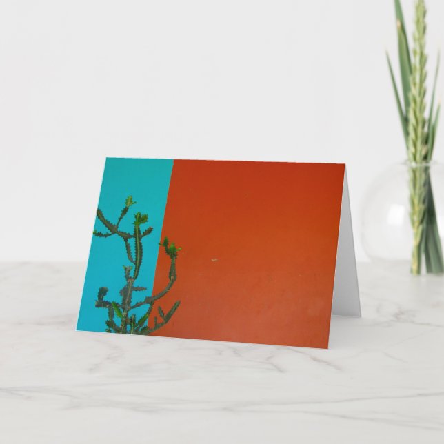 cactus colours card (Front)