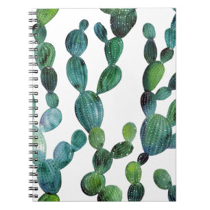 Cactus Craze: Tropical Watercolor Trend Notebook