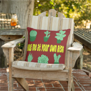 Cactus desert cacti Plant modern Pattern Cushion