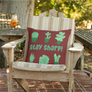 Cactus desert cacti Plant modern Pattern Cushion