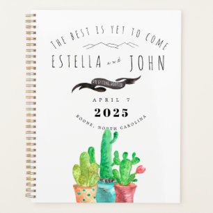 Cactus Desert Save the Date Wedding Planner