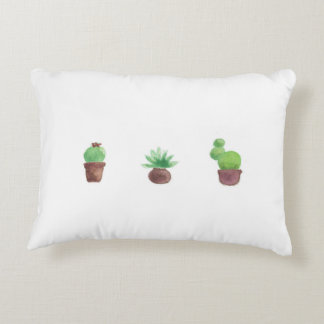 Cactus Design Accent Pillow