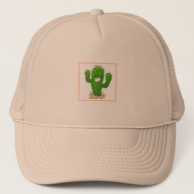 cactus design hat (Front)