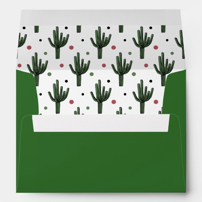 Cactus Envelope (Back (Bottom))