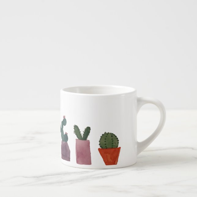 Cactus Espresso Mug (Right)