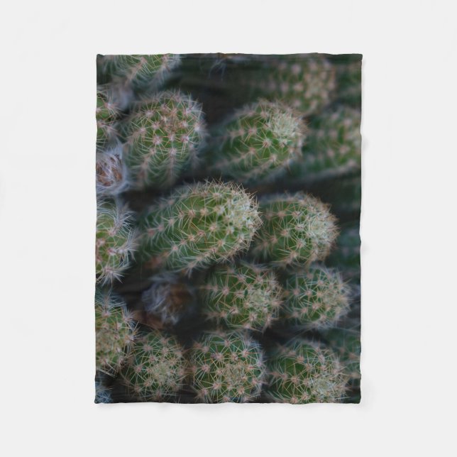 Cactus Family Fleece Blanket (Front)