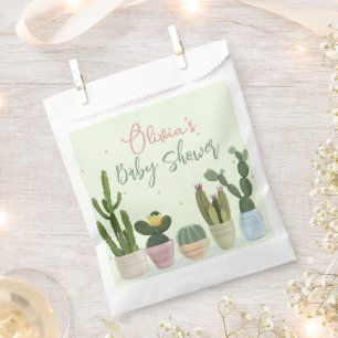 Cactus Fiesta Baby Shower Favour Bag