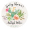 Cactus Fiesta Baby Shower Sticker