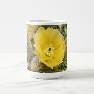 Cactus Flower Close Up Flower Collection on a Coffee Mug