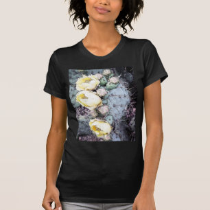 Cactus Flower Digital Ink T-Shirt