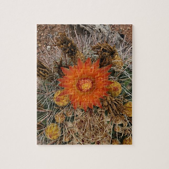 Cactus Flower Jigsaw Puzzle (Vertical)