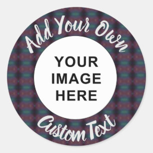 Cactus Flower Mirage Classic Round Sticker