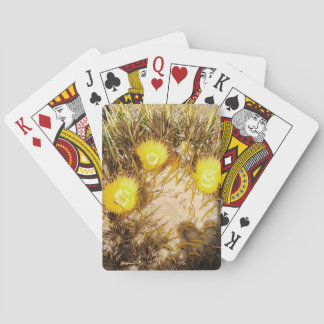 Cactus Flower Photo Playing Cards