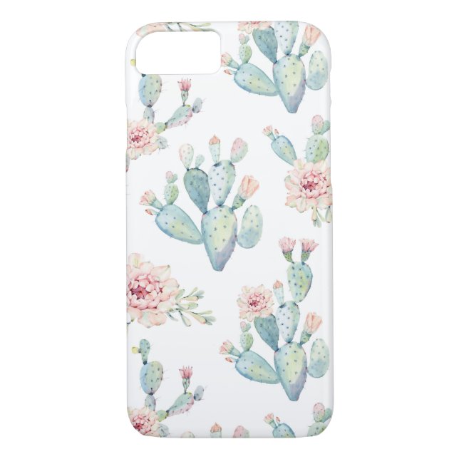 Cactus Flowers Cell Phone iPhone Case (Back)