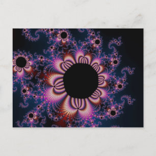 Cactus Flowers - Fractal Postcard