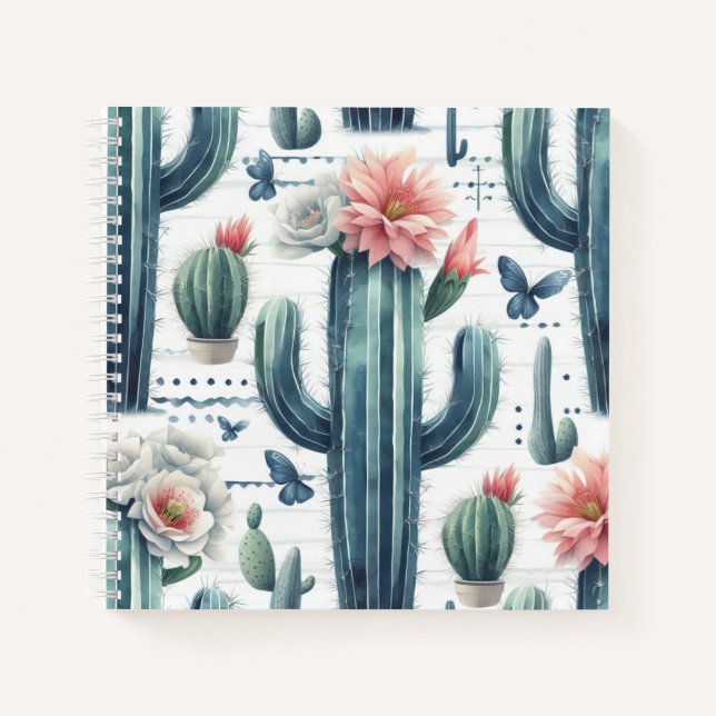 Cactus Flowers Notebook (Front)