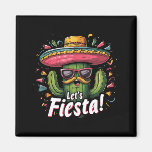 Cactus - Funny Cinco De Mayo Men Women Mexico Mexi Magnet