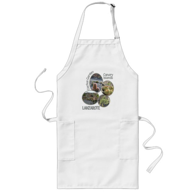 Cactus Garden apron - choose style (Front)