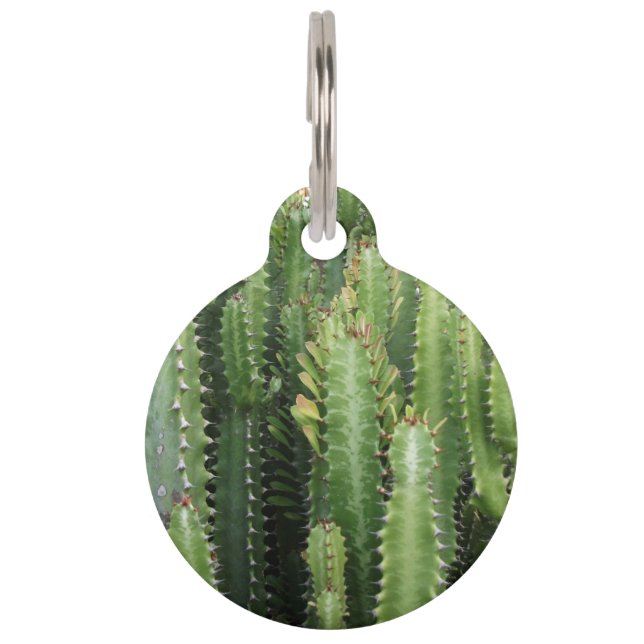Cactus Garden Pet Tag (Front)