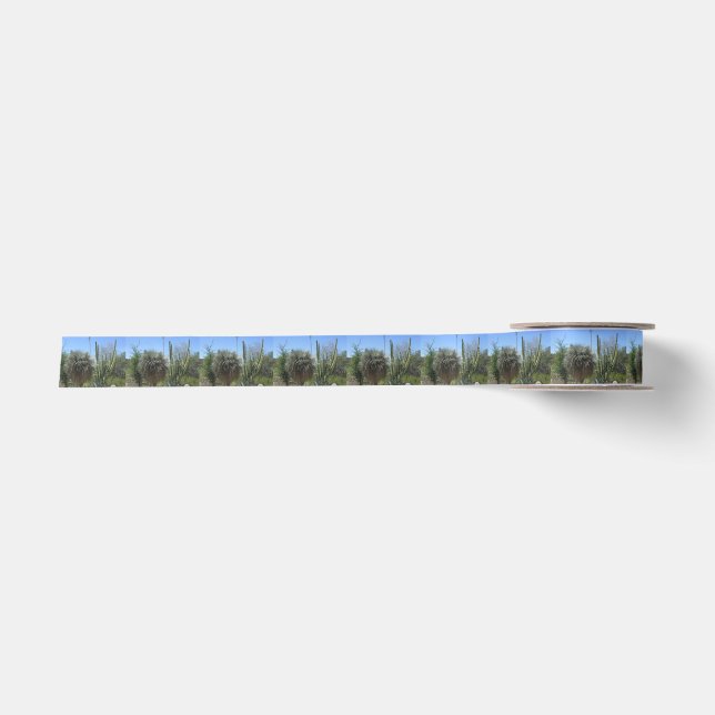 Cactus Garden Satin Ribbon (Front)