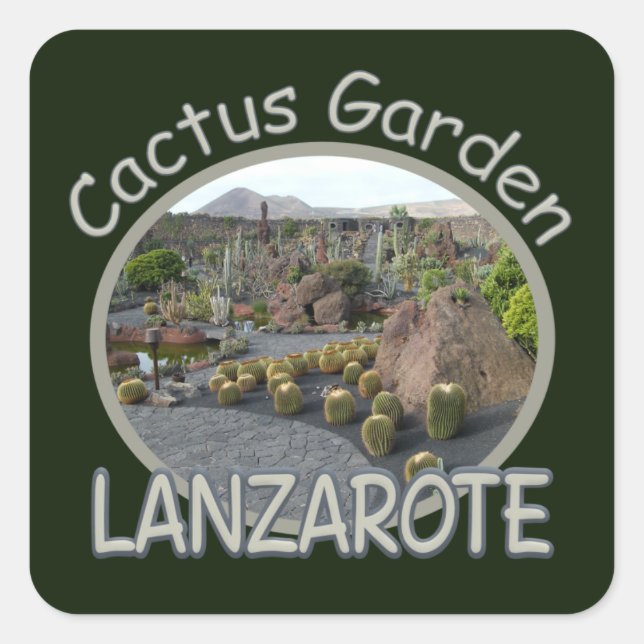 Cactus Garden stickers (Front)