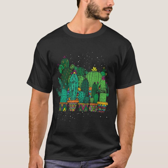 Cactus Gardening T-Shirt (Front)