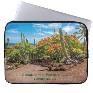 Cactus Garen, Fuerteventura, Canary Islands, Laptop Sleeve