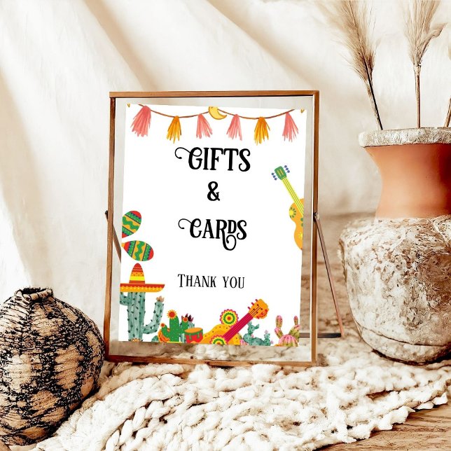 Cactus Gifts and Cards Bridal Shower Table Sign (Creator Uploaded)