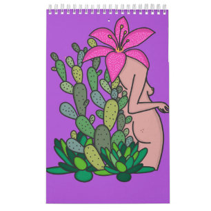 Cactus Girl Calendar