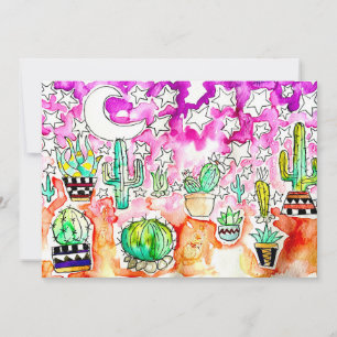 Cactus Greeting Card