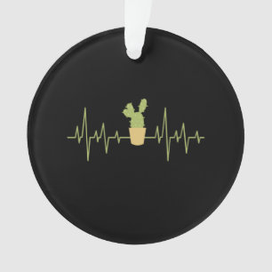 Cactus Heartbeat Ornament
