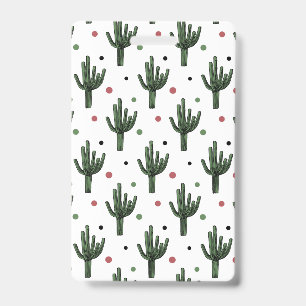 Cactus ID Badge