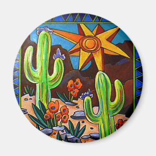 Cactus in the Southwest Magnet