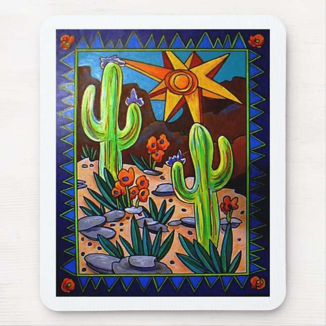 Cactus in the Southwest Mouse Pad (Front)